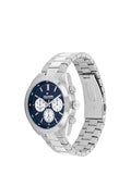 Tommy Hilfiger chronograph watch navy dial steel bracelet (British brand)
