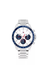 John Lewis Tommy Hilfiger 1792238 Men's Chronograph Watch 44mm Silver- Buy online at McGrocer