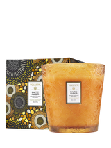 John Lewis Voluspa Baltic Amber Three Wick Scented Candle, 1.1kg- Buy online at McGrocer