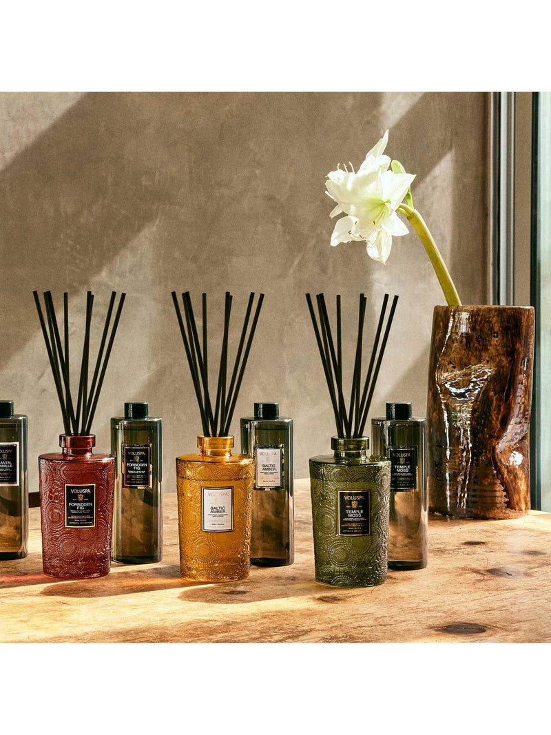 Voluspa Baltic Amber reed diffuser 500ml, imported from the UK
