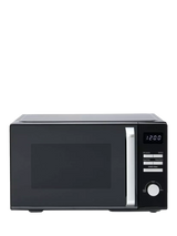 John Lewis John Lewis AM9P03A9 Microwave 25L Silver/Black- Buy online at McGrocer