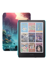 John Lewis Amazon Kindle Colorsoft Kids Edition (2025) eReader, 16GB, Fantasy River- Buy online at McGrocer