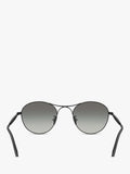 Armani Exchange AR6177 round sunglasses black frame grey gradient lens - British product