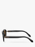 Armani Exchange oval sunglasses black frame AR8244, UK version