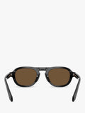 Armani Exchange oval sunglasses black frame AR8244, UK version
