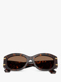 Dolce & Gabbana oval sunglasses Havana/Brown polyamide lenses, UK version