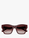 Dolce & Gabbana square sunglasses bordeaux/red gradient 53mm, imported from the UK