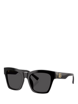 John Lewis Dolce & Gabbana DG4512 Women's Square Sunglasses Black/Grey- Buy online at McGrocer