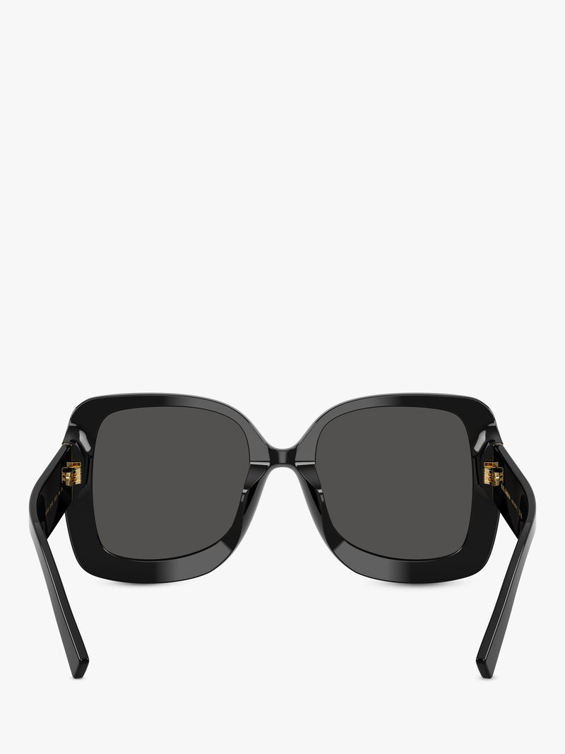 Dolce Gabbana square sunglasses black grey - British product