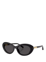 John Lewis Dolce & Gabbana DG4519 Women's Oval Sunglasses- Buy online at McGrocer