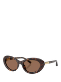 Dolce & Gabbana DG4519 Women's Oval Sunglasses