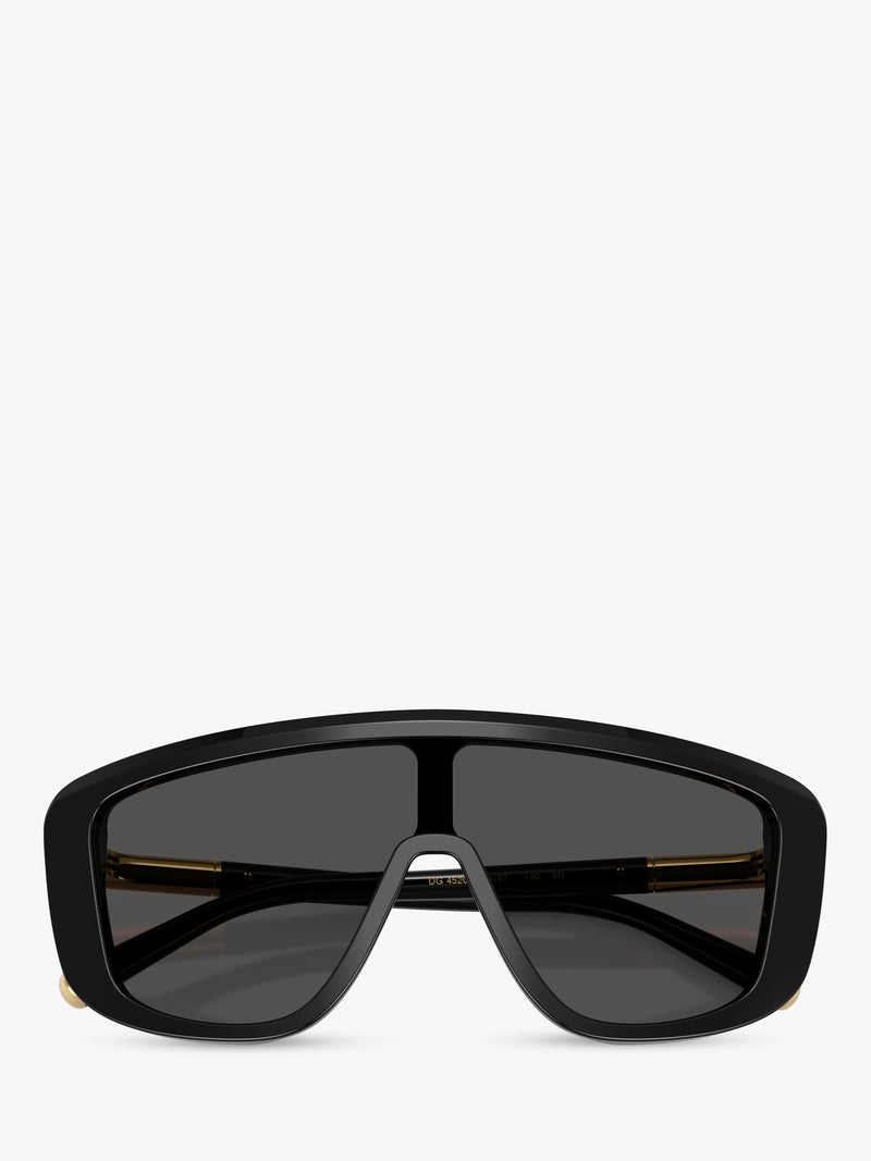 Dolce & Gabbana rectangular sunglasses black - British product