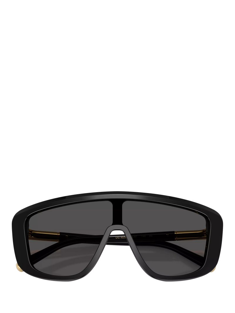 Dolce & Gabbana rectangular sunglasses black - British product