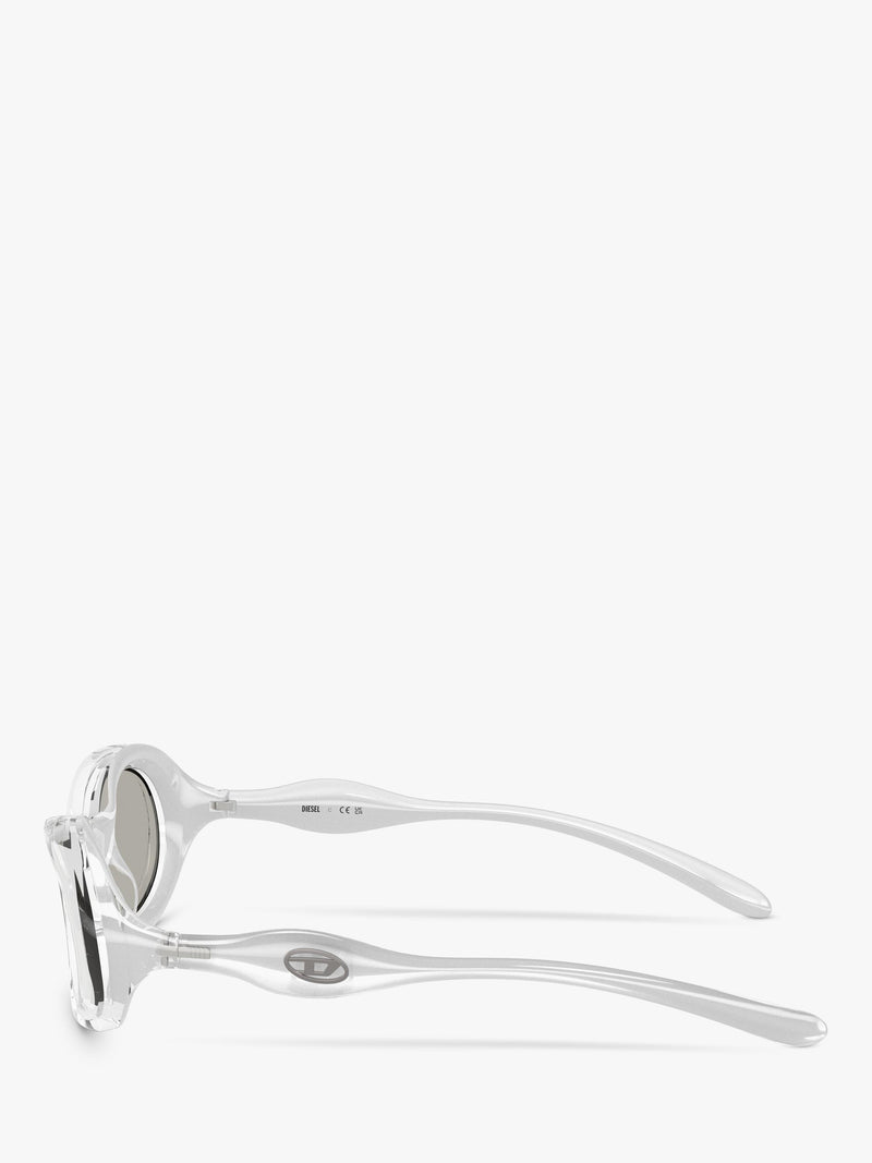 Diesel oval mirrored sunglasses, UK version