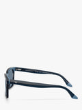 Emporio Armani polarised square sunglasses blue acetate - British product