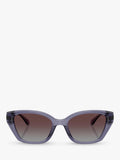 Coach polarised gradient irregular sunglasses 53mm (British brand)