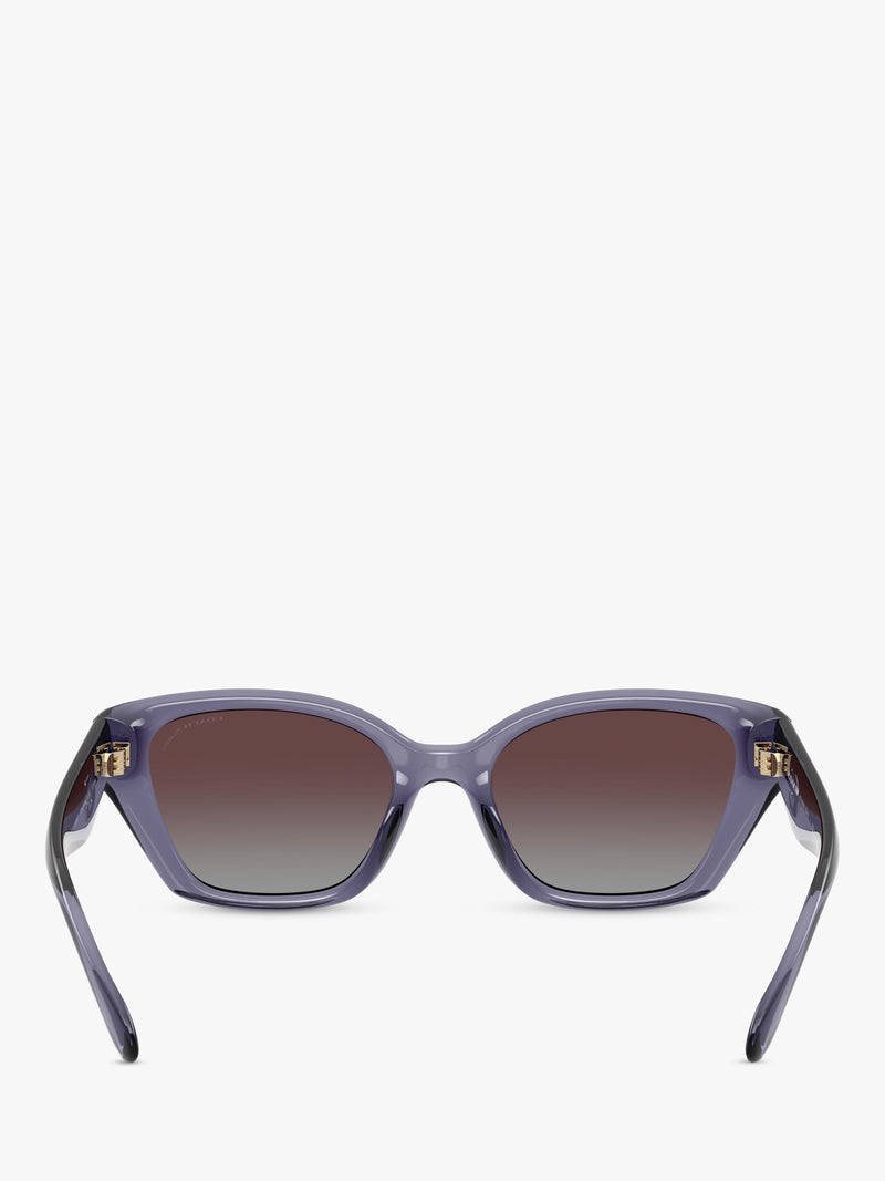 Coach polarised gradient irregular sunglasses 53mm (British brand)