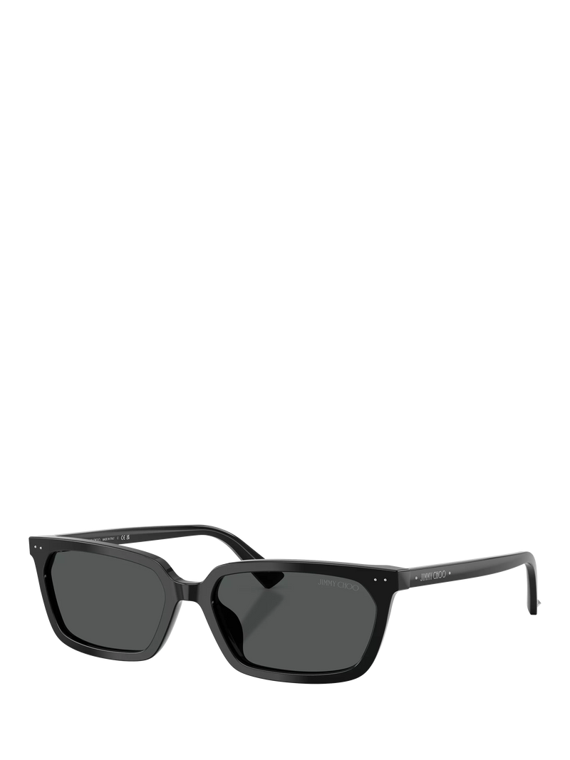 Jimmy Choo women's rectangular sunglasses black - British product