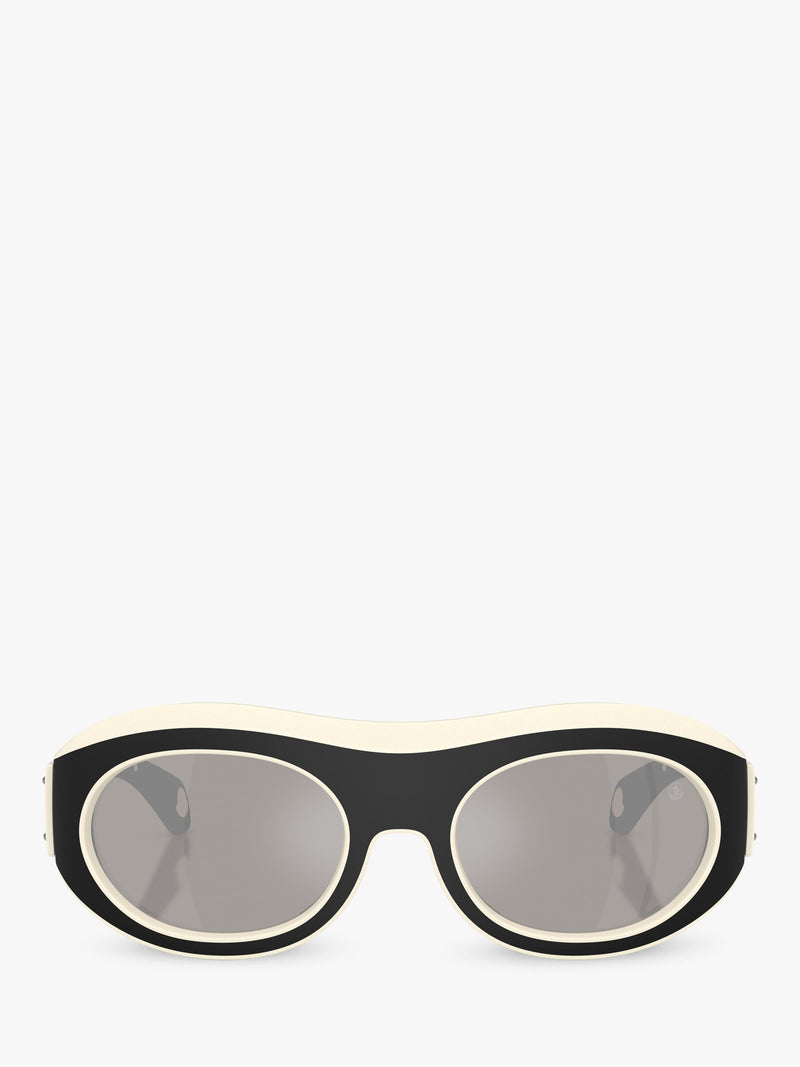 Moncler oval sunglasses butter 54mm - British product