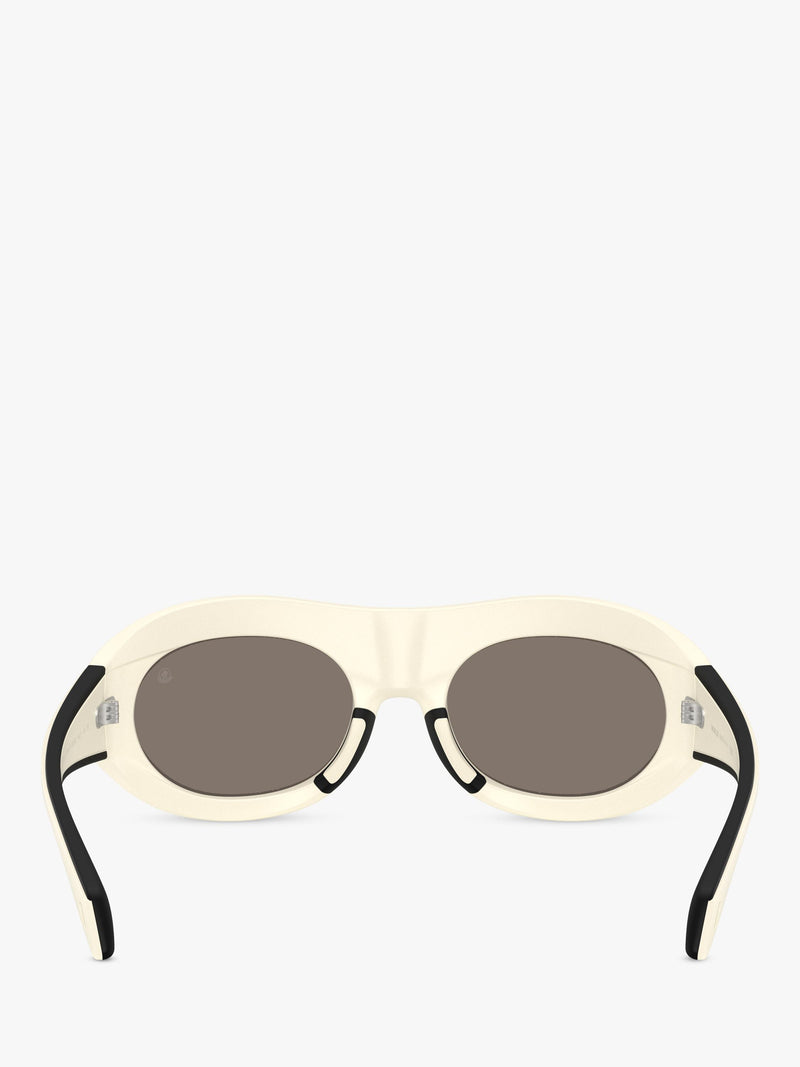 Moncler oval sunglasses butter 54mm - British product