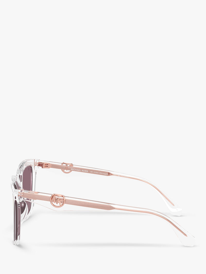 Michael Kors polarised square sunglasses, UK version