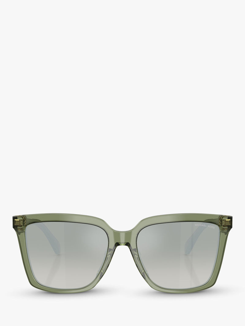 Michael Kors green square sunglasses 55mm (British brand)