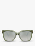 Michael Kors green square sunglasses 55mm (British brand)