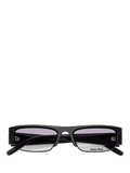Miu Miu rectangular sunglasses black grey gradient 51mm (British brand)