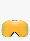 Oakley OO7050 wrap sunglasses matte black mirror yellow - British product