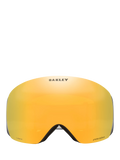 Oakley OO7050 wrap sunglasses matte black mirror yellow - British product