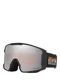 Oakley OO7070 irregular sunglasses black silver 55mm (British brand)