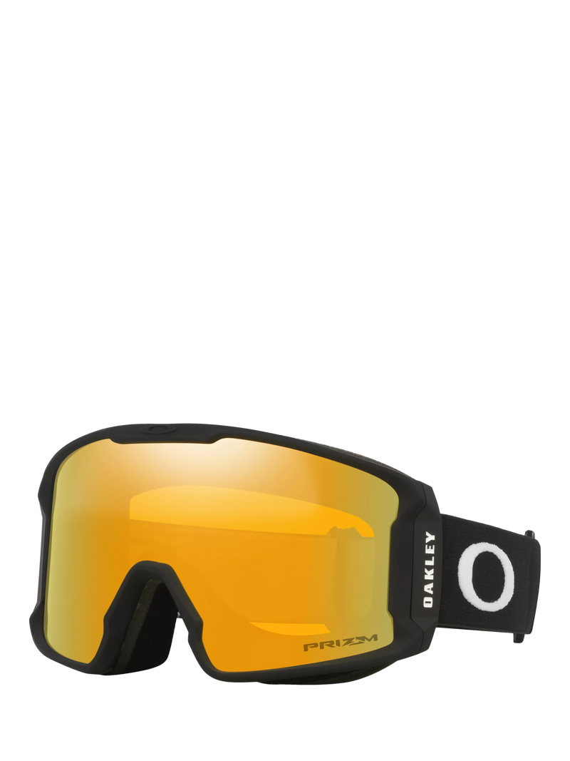 Oakley wrap sunglasses matte black mirror yellow 55mm - British product