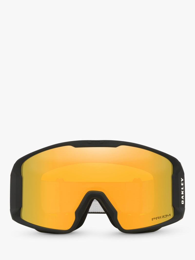 Oakley wrap sunglasses matte black mirror yellow 55mm - British product