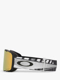 Oakley irregular sunglasses black gold mirrored 55mm, imported from the UK