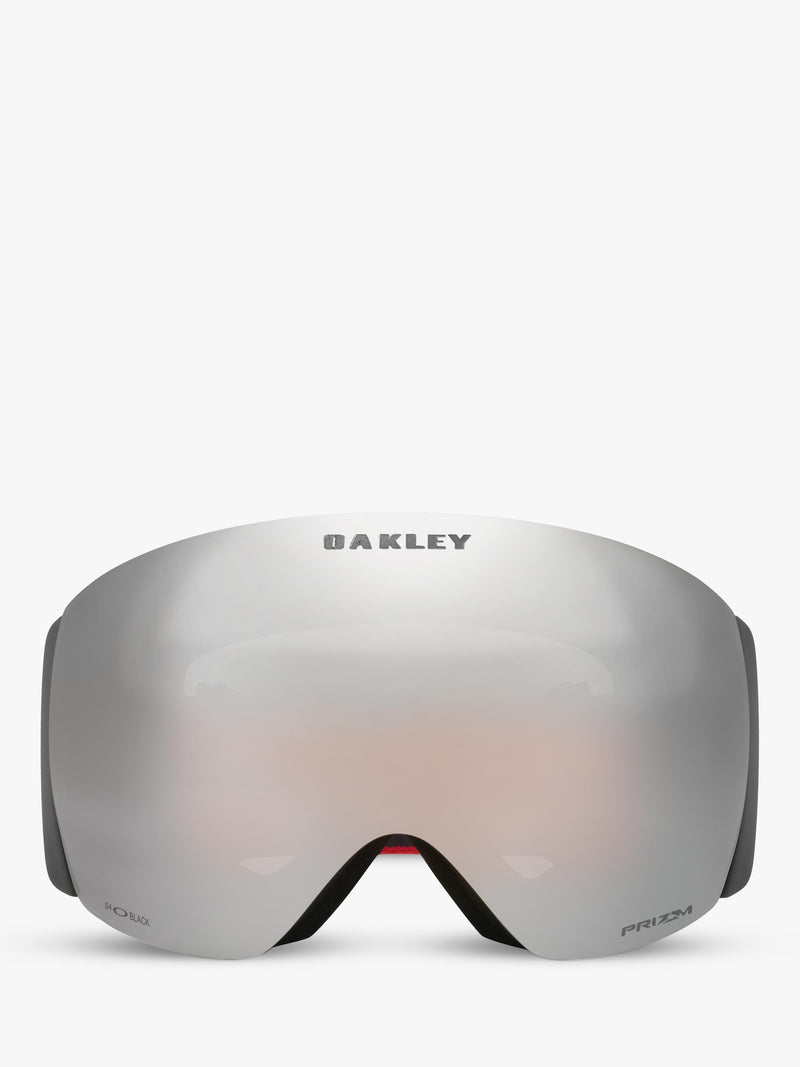 Oakley OO7138 irregular sunglasses matte black silver, imported from the UK