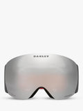 Oakley OO7138 irregular sunglasses matte black silver, imported from the UK