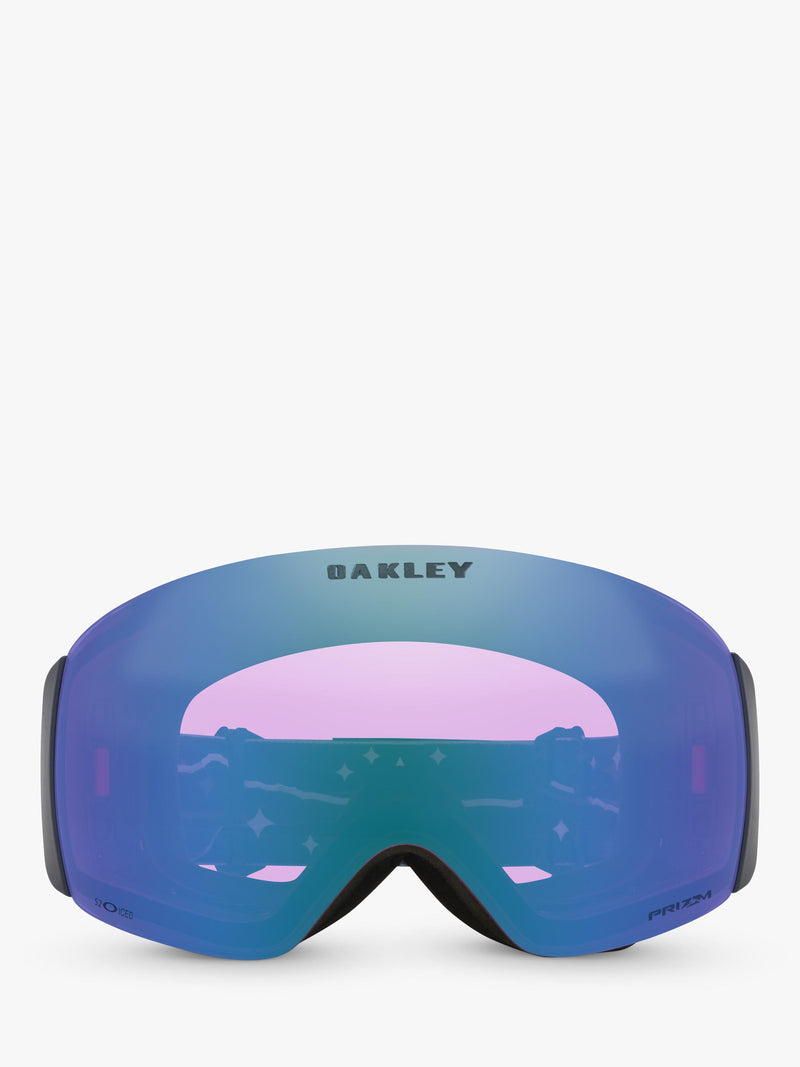 Oakley OO7139 irregular sunglasses in black and pink (British brand)