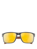 Oakley square polarised sunglasses Matte Carbon, imported from the UK