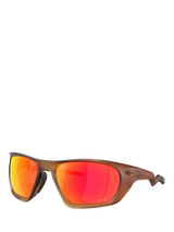 John Lewis Oakley OO9431 Men's Rectangular Sunglasses Matte Dark Amber Mirror Orange 60mm- Buy online at McGrocer