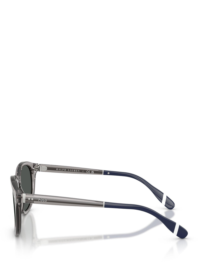 Ralph Lauren Phantos sunglasses transparent grey 52mm, imported from the UK