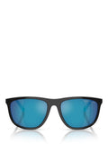 Ralph Lauren polarised pillow sunglasses black mirror blue - British product