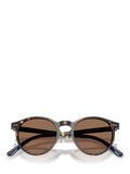Ralph Lauren round sunglasses brown acetate polyamide lenses, UK version