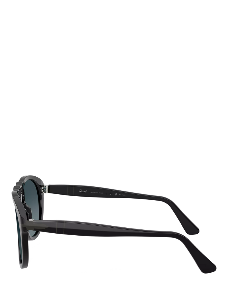 Persol aviator polarized sunglasses black blue - British product