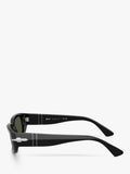 Persol pillow sunglasses black green (British brand)