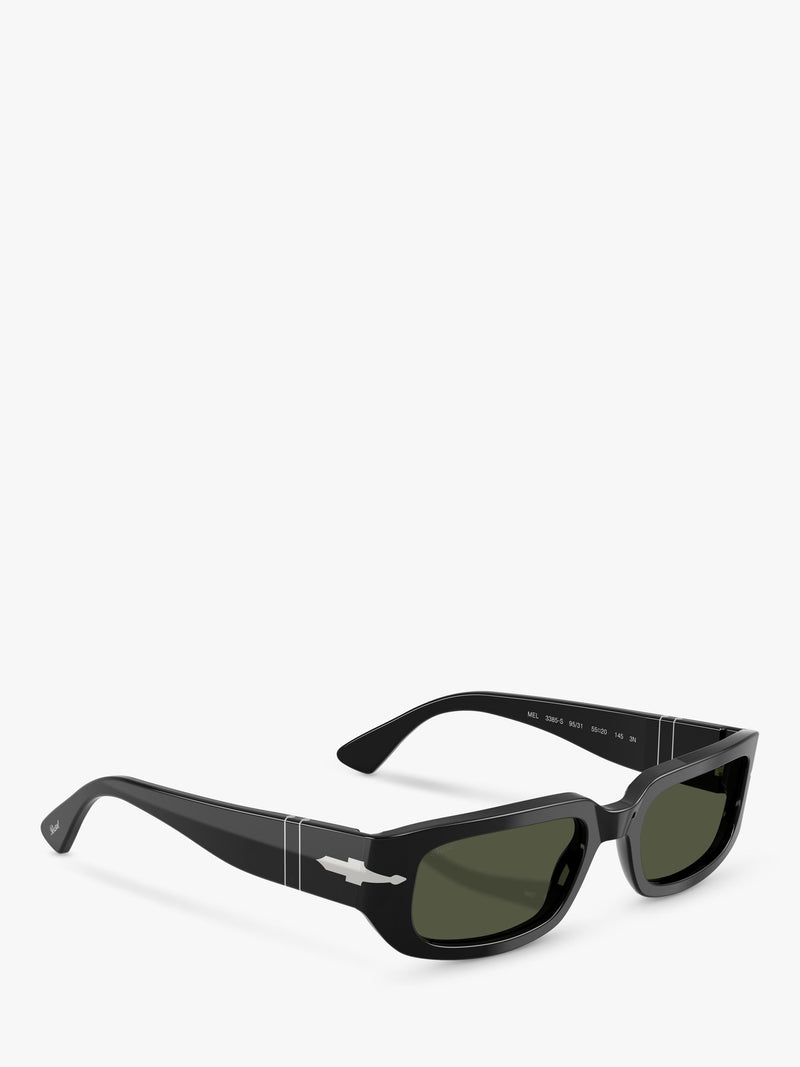 Persol pillow sunglasses black green (British brand)