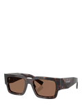 Prada PR B17S Men's Rectangular Sunglasses 54mm