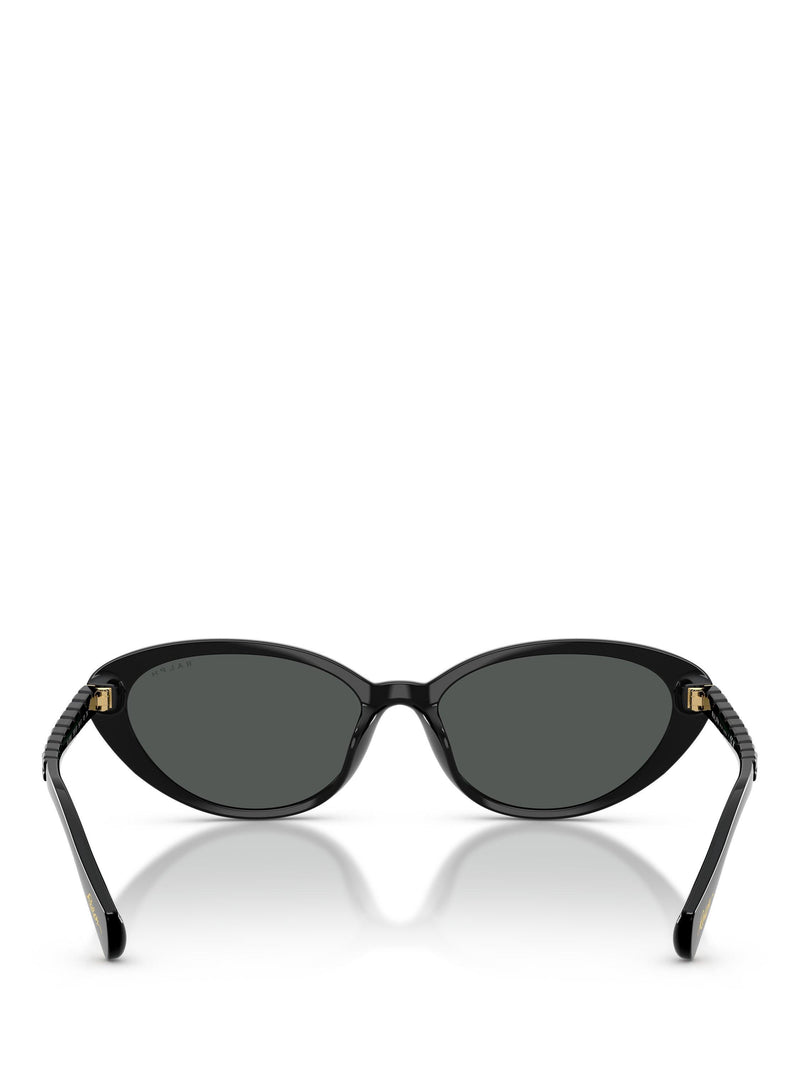 Ralph Lauren butterfly sunglasses shiny black polyamide lens (British brand)