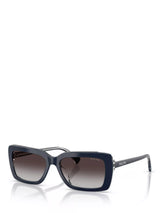 John Lewis Ralph Lauren 0RA5342 Rectangular Sunglasses Dark Blue/Brown Gradient- Buy online at McGrocer