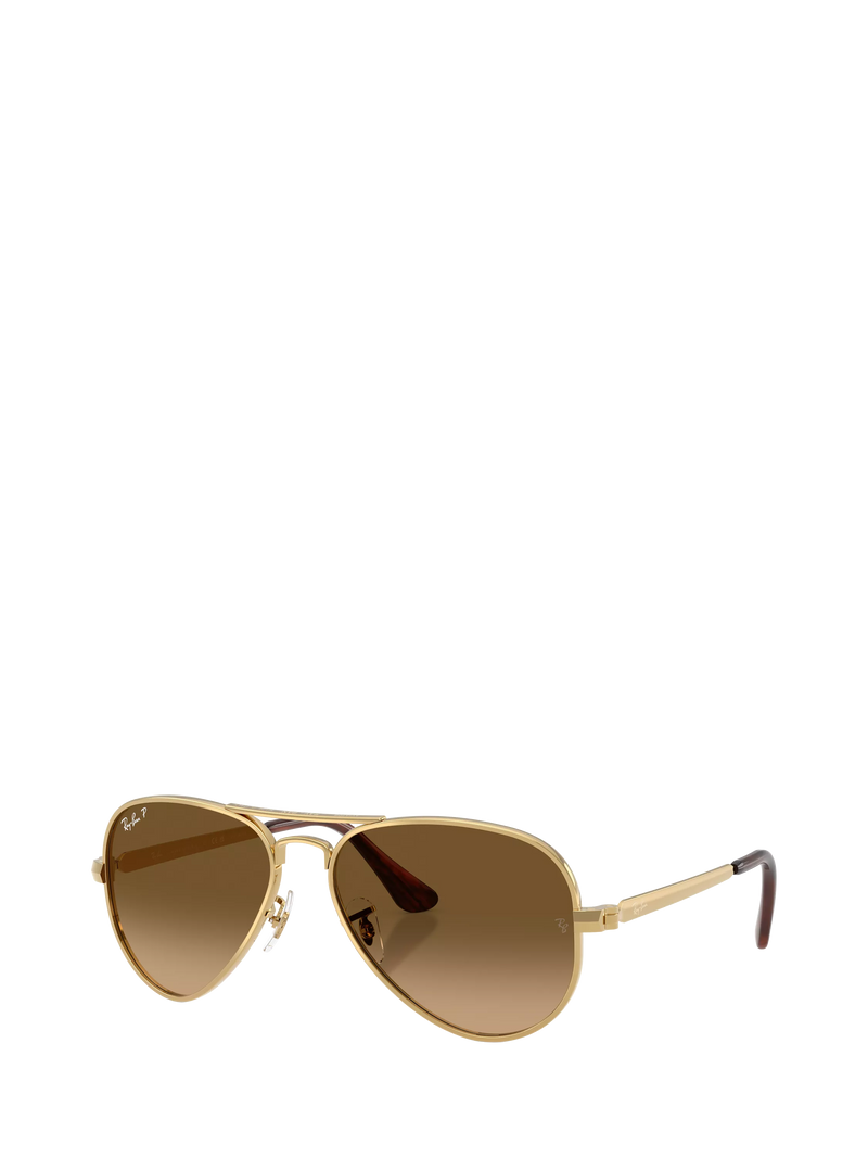 Ray-Ban aviator polarised sunglasses gold frame - British product