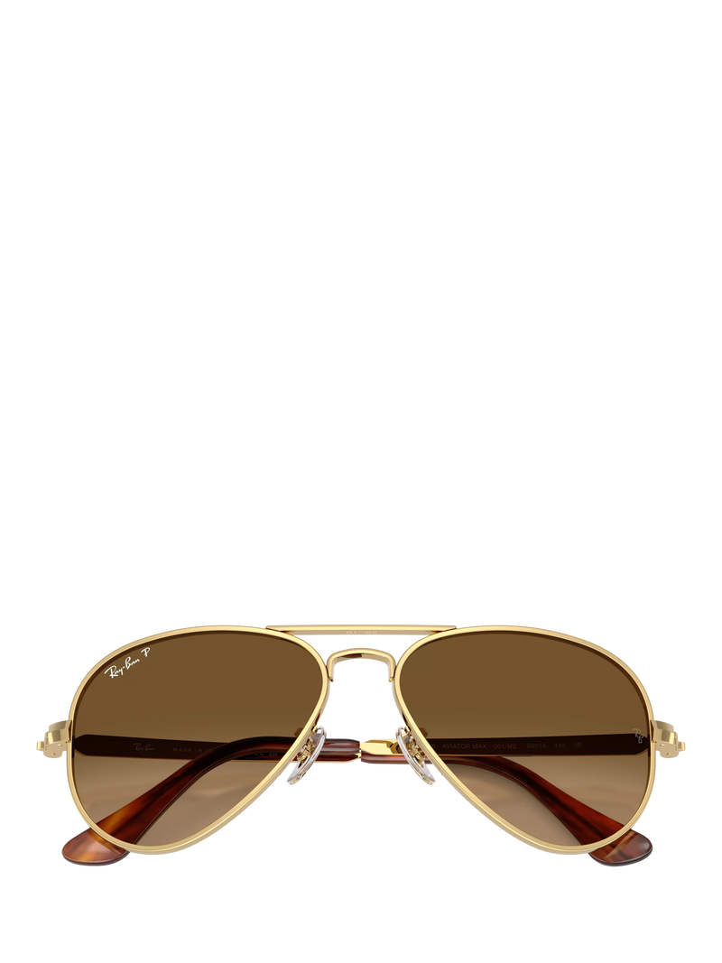 Ray-Ban aviator polarised sunglasses gold frame - British product